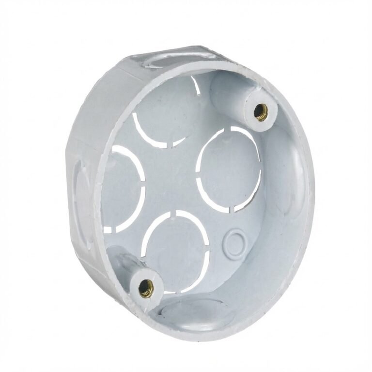PVC Conduit Multi-port Round PVC Junction Box compliant with RoHS standards - HaoCheng Building Materials