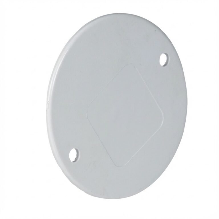 PVC Conduit Oval PVC Junction Box Cover compliant with CE standards - HaoCheng Building Materials