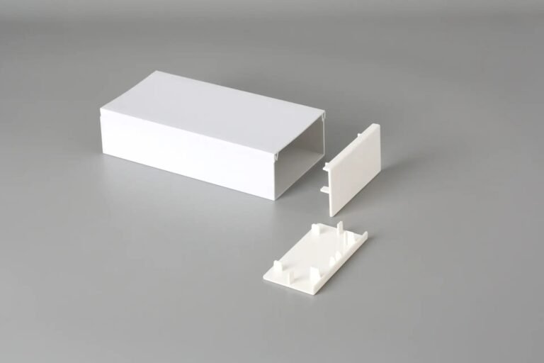 Precision-fit PVC Trunking End Cap and electrical fittings - HaoCheng Building Materials