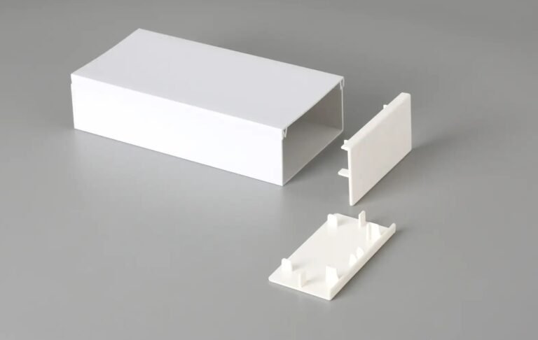 Precision-fit PVC Trunking End Cap and electrical fittings - HaoCheng Building Materials